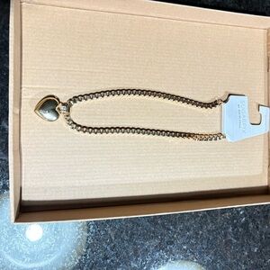 Bubble bath heart necklace